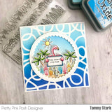 PRETTY PINK POSH:  Summer Borders | Stamp