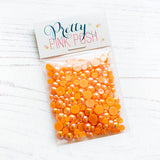 PRETTY PINK POSH:  Pearls | Sunset Orange