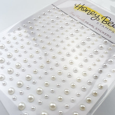 HONEY BEE STAMPS:  True Pearls | Pearl Stickers | 210 Count