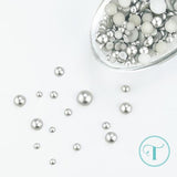 TRINITY STAMPS: Baubles Embellishment Mix | Satin | Silver