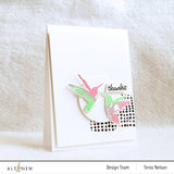ALTENEW: Painted Hummingbirds | Stamp