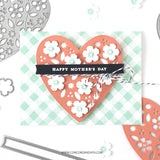 CONCORD & 9 th : Triple Step Blooming Heart | Stamp