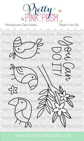 PRETTY PINK POSH:  Tropical Toucans | Stamp