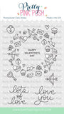 PRETTY PINK POSH:  Valentine Wreath | Stamp