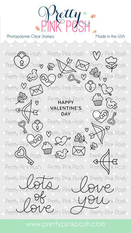 PRETTY PINK POSH:  Valentine Wreath | Stamp
