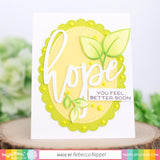 WAFFLE FLOWER: Oversized Hope | Stamp