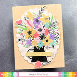 WAFFLE FLOWER: Spring Blooms | Stencil & Stamp (S)