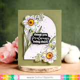WAFFLE FLOWER: Hello Friend Sentiments | Combo Stamp & Die