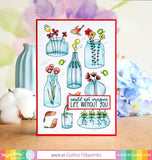 WAFFLE FLOWER: Jars Sentiments | Stamp