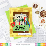 WAFFLE FLOWER: #1 Dad Sentiments | Stamp