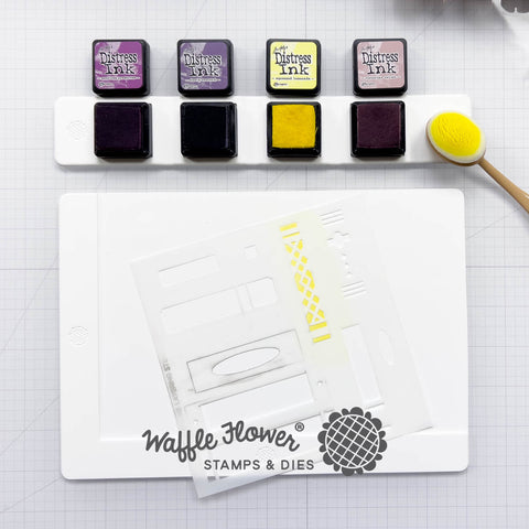 WAFFLE FLOWER: Ink Pad Holder | Slim | Mini