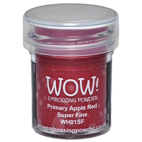 WOW! Embossing Powder Primary | Apple Red | Super Fine