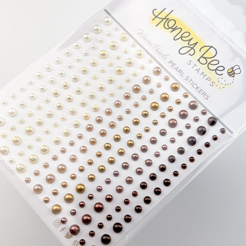 HONEY BEE STAMPS:  Warm Pearls | Pearl Stickers | 210 Count