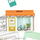 CONCORD & 9 th : Window Shoppe Pop-Up Base | Die
