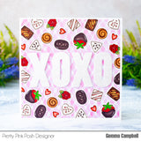 PRETTY PINK POSH:  XOXO | Stamp