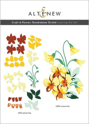 ALTENEW: Craft-A-Flower: Dendrobium Orchid | Layering Die