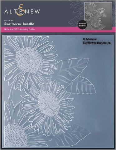 ALTENEW: Sunflower Bundle | 3D Embossing Folder