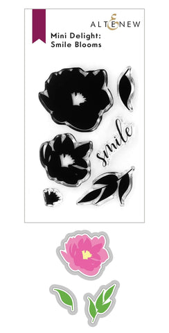 ALTENEW: Mini Delight: Smile Blooms | Stamp and Die Bundle