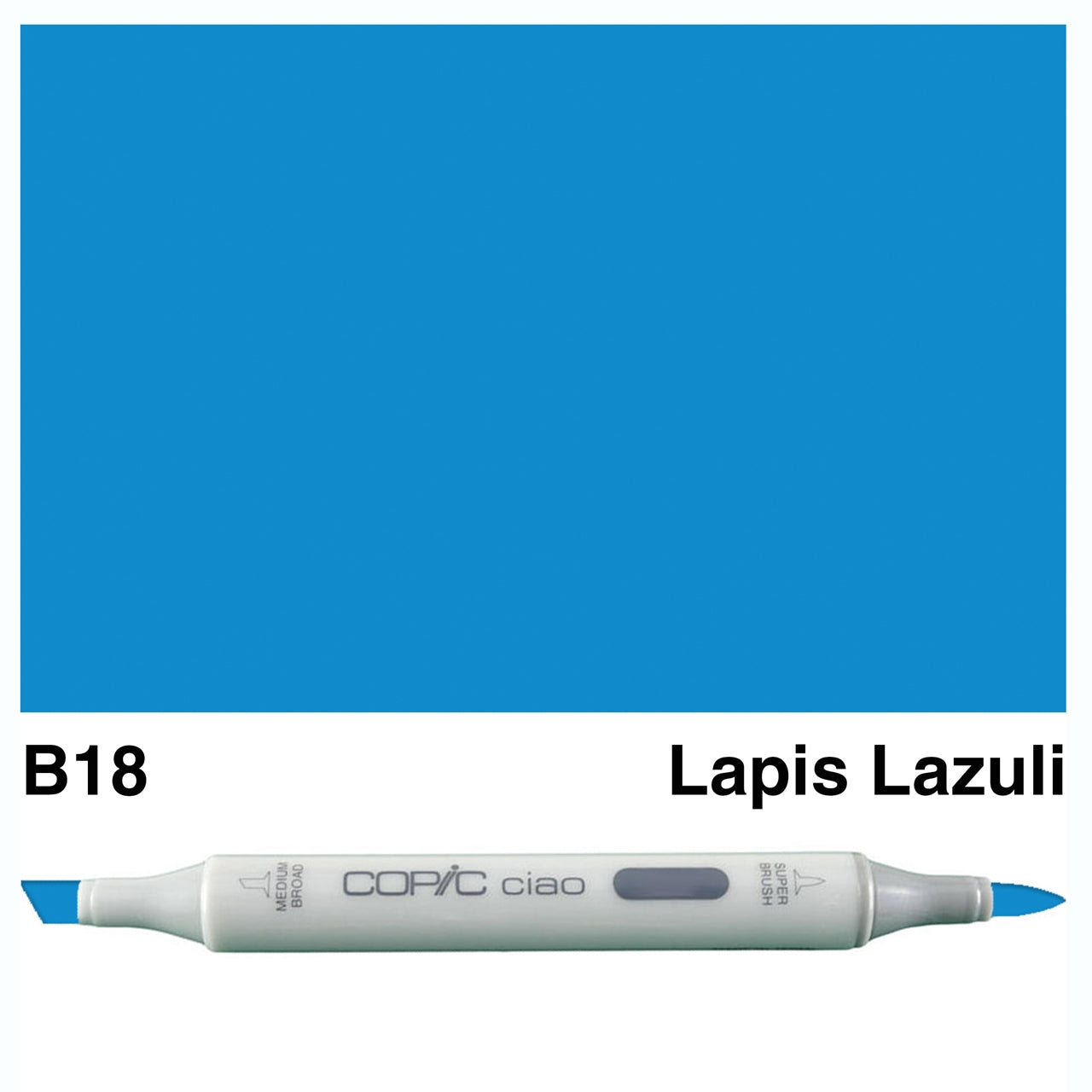 Copic : Ciao Marker : Lapis Lazuli (B18)