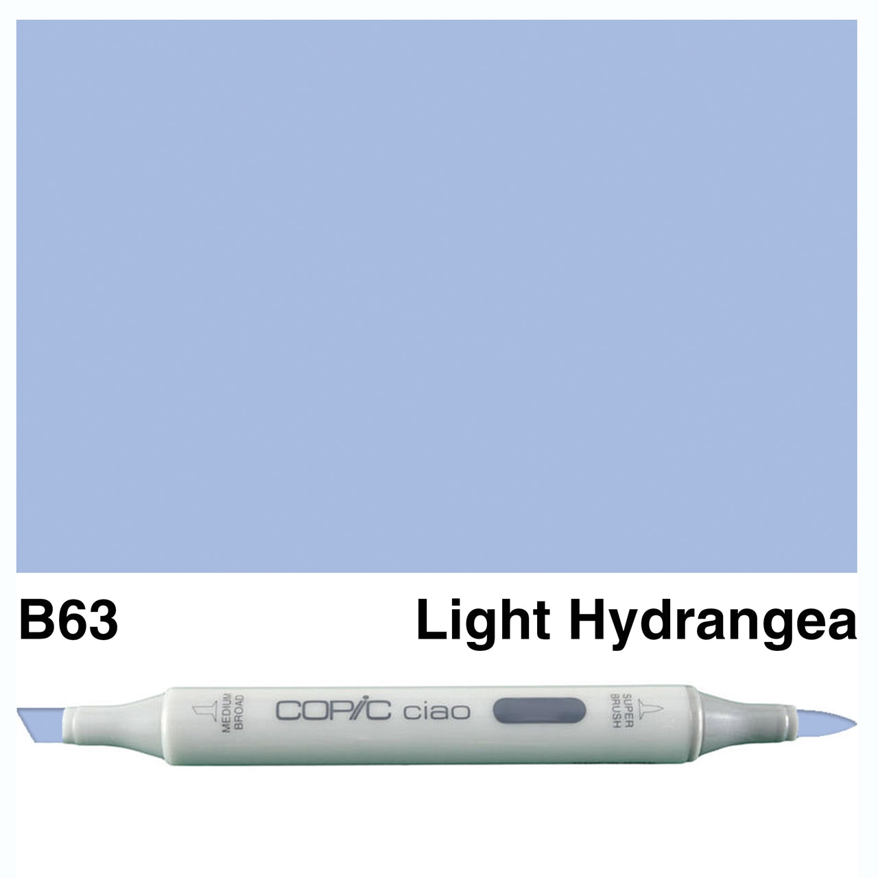 COPIC: Ciao Marker B63 (Light Hydrangea) ORMD – Doodlebugs