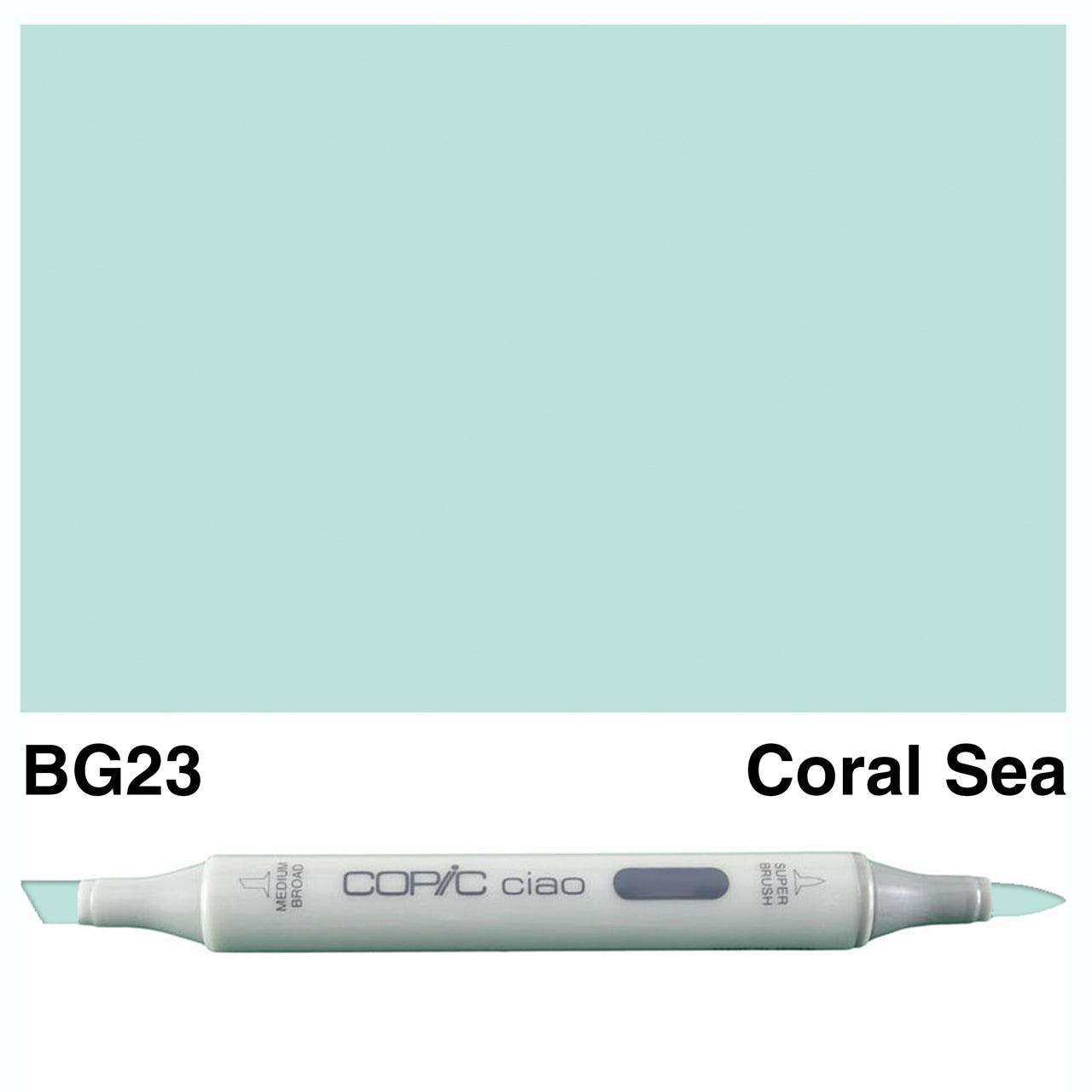 Glitter Brush Marker - Coral 