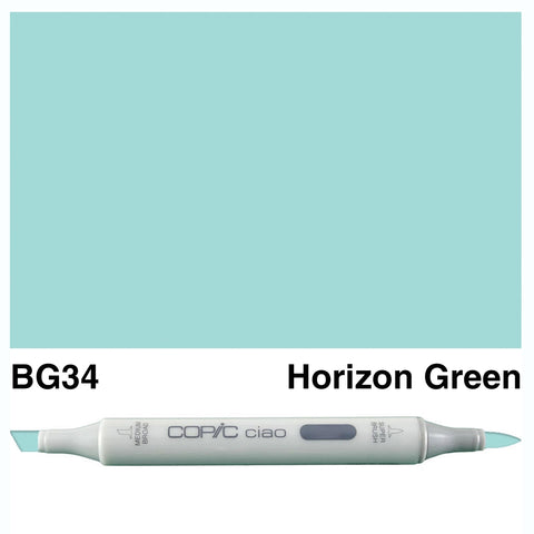 COPIC: Ciao Marker BG34 (Horizon Green) ORMD