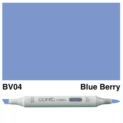 COPIC: Ciao Marker BV04 (Blue Berry) ORMD
