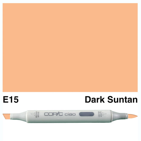 COPIC: Ciao Marker E15 (Dark Suntan) ORMD