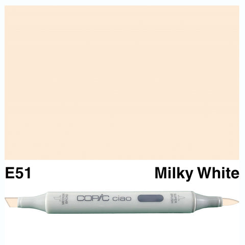COPIC: Ciao Marker E51 (Milky White) ORMD