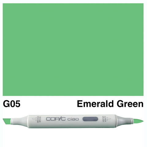COPIC: Ciao Marker G05 (Emerald Green) ORMD