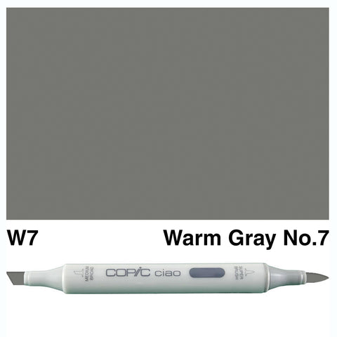 COPIC: Ciao Marker W7 (Warm Gray No. 7) ORMD