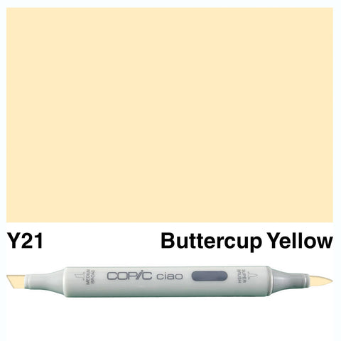 COPIC: Ciao Marker Y21 (Buttercup Yellow) ORMD