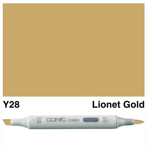 COPIC: Ciao Marker Y28 (Lionet Gold) ORMD