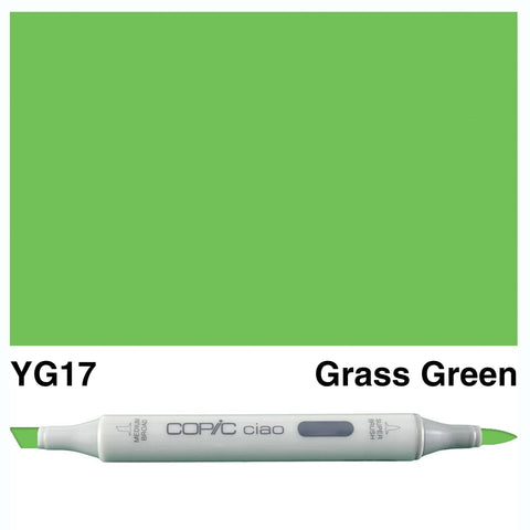COPIC: Ciao Marker YG17 (Grass Green) ORMD