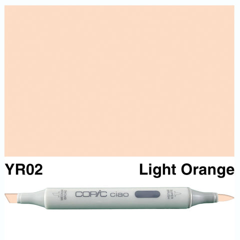 COPIC: Ciao Marker YR02 (Light Orange) ORMD