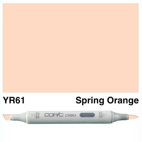 COPIC: Ciao Marker YR61 (Yellowish Skin Pink/Spring Orange) ORMD