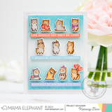 MAMA ELEPHANT: Little Llama Agenda | Stamp