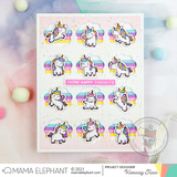 MAMA ELEPHANT: Little Unicorn Agenda | Stamp