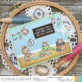 MAMA ELEPHANT: Stitched With Love | Stamp