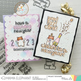 MAMA ELEPHANT: New Year's Cheers | Stamp