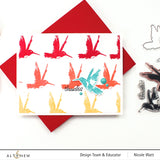 ALTENEW: Painted Hummingbirds | Stamp