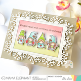 MAMA ELEPHANT: Little Girl Gnome Agenda | Stamp