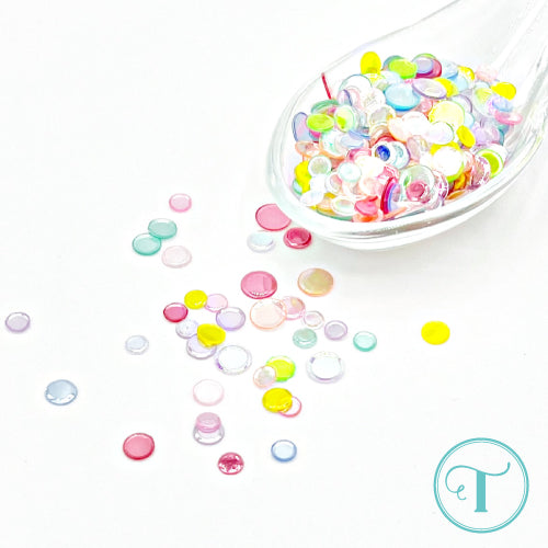 TRINITY STAMPS Confetti Embellishment Mix Stained Glass Doodlebugs