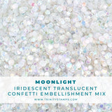 TRINITY STAMPS: Confetti Embellishment Mix | Moonlight