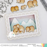 MAMA ELEPHANT: Framed Tags Doily Lace | Creative Cuts