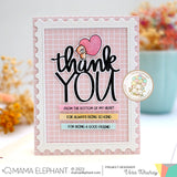 MAMA ELEPHANT: Thank You [Love You] | Stamp