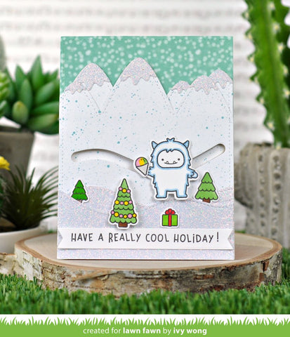 Yeti or Not Holiday Cards by Inkblot Design